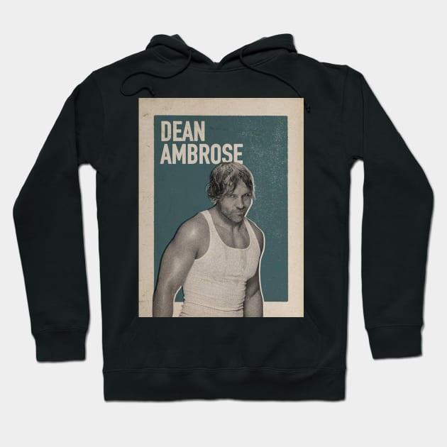 Dean Ambrose Vintage Hoodie by nasib